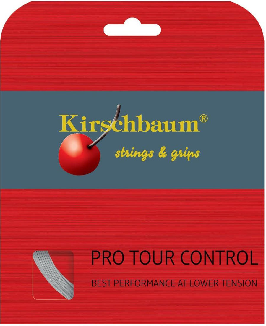 Kirschbaum Pro Tour Control 123 17g Tennis Silver 12M String Set Tennis Strings Kirschbaum 