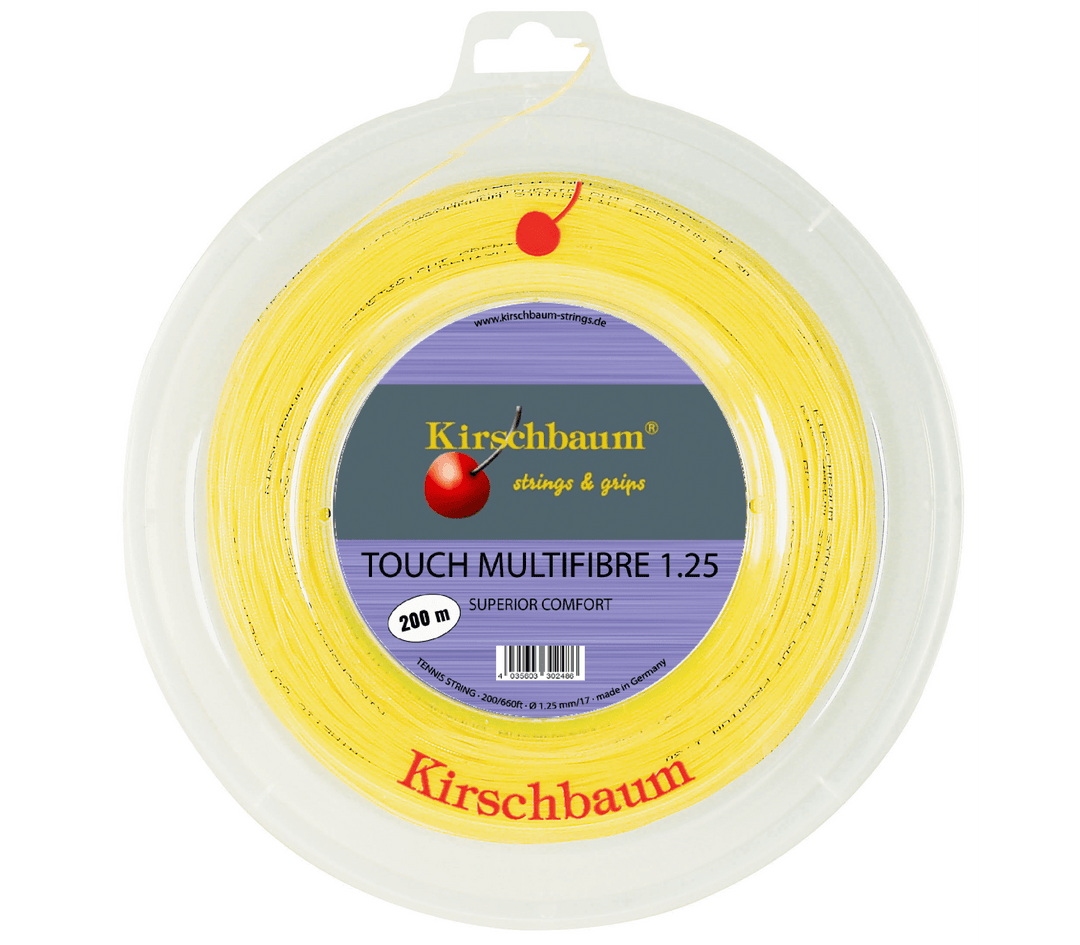 Kirschbaum Touch Multifibre 125 17g Tennis 200M String Reel Tennis Strings Kirschbaum 