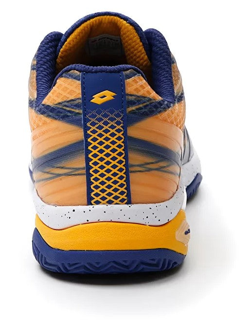 Lotto Mirage 300 CLY Men's Clay Court Tennis Shoes Blue-White-Saffron Men's Tennis Shoes Lotto 