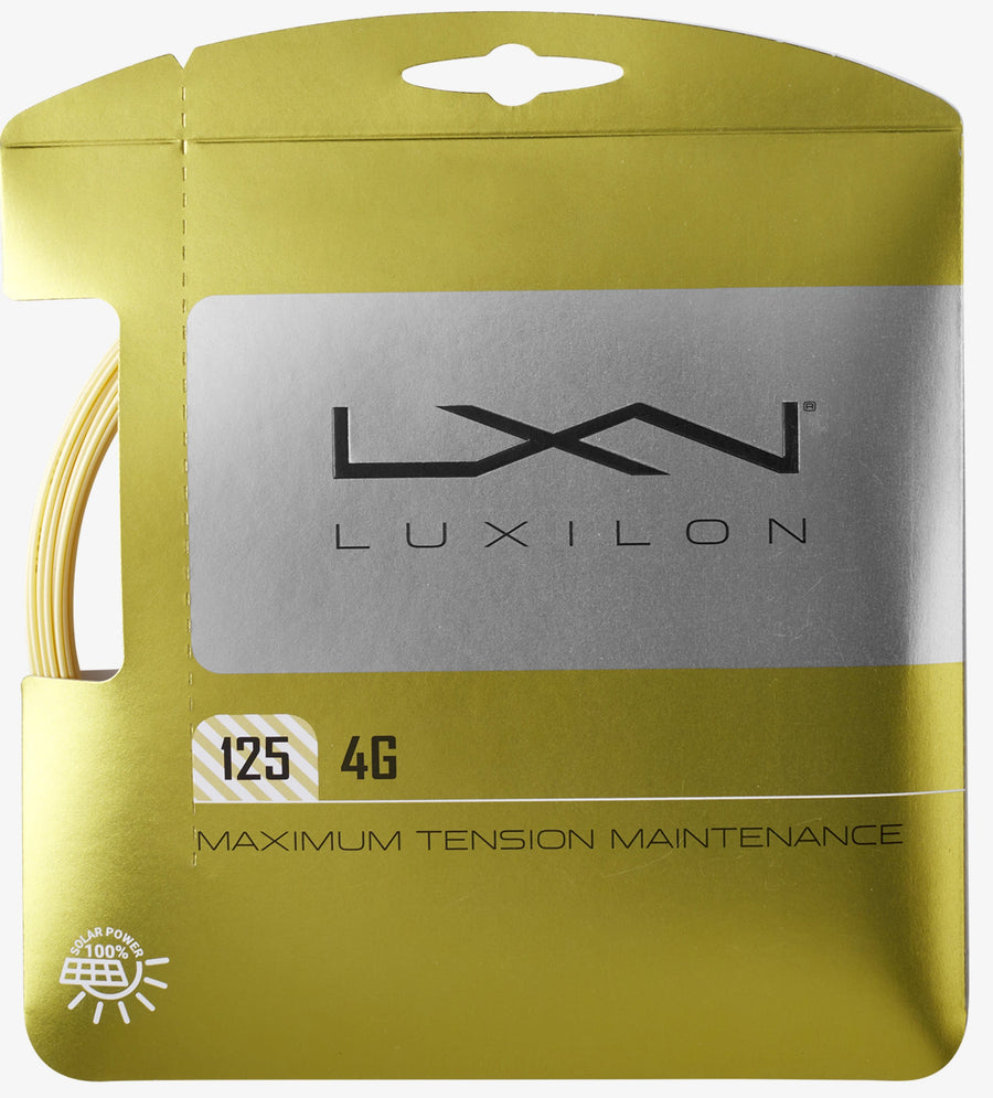 Luxilon Natural Gut Tennis Strings, Sports Equipment, Sports & Games,  Racket & Ball Sports on Carousell