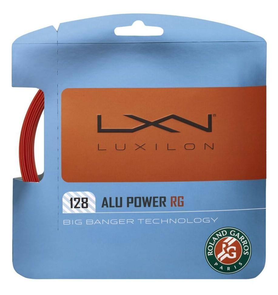 Luxilon Alu Power RG Roland Garros 128 16g Brown Tennis 12M String Set Tennis Strings Luxilon 