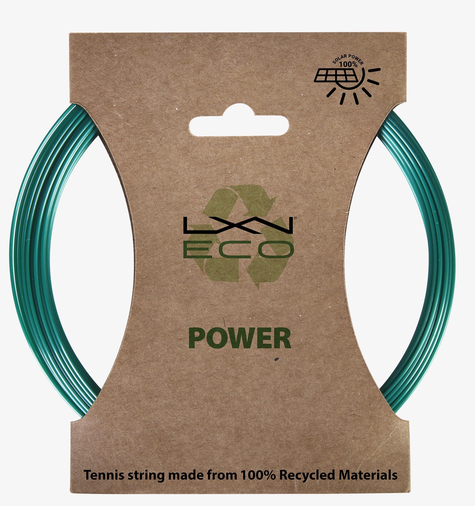 Luxilon Eco Power 125 Green Tennis String 12M Set Tennis Strings Luxilon 