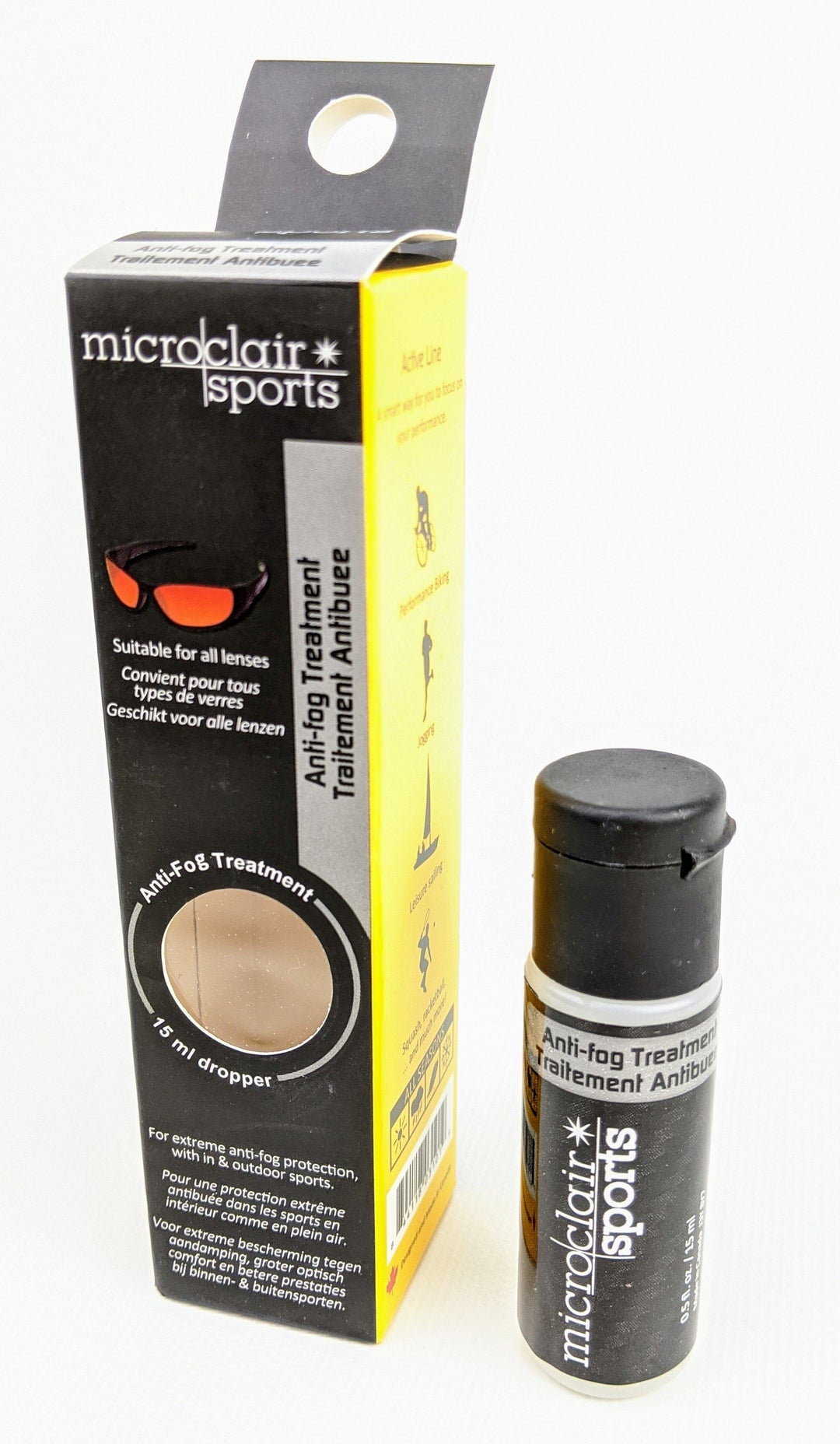 Microclair Antifog 15ml bottle Eyeguards Microclair 