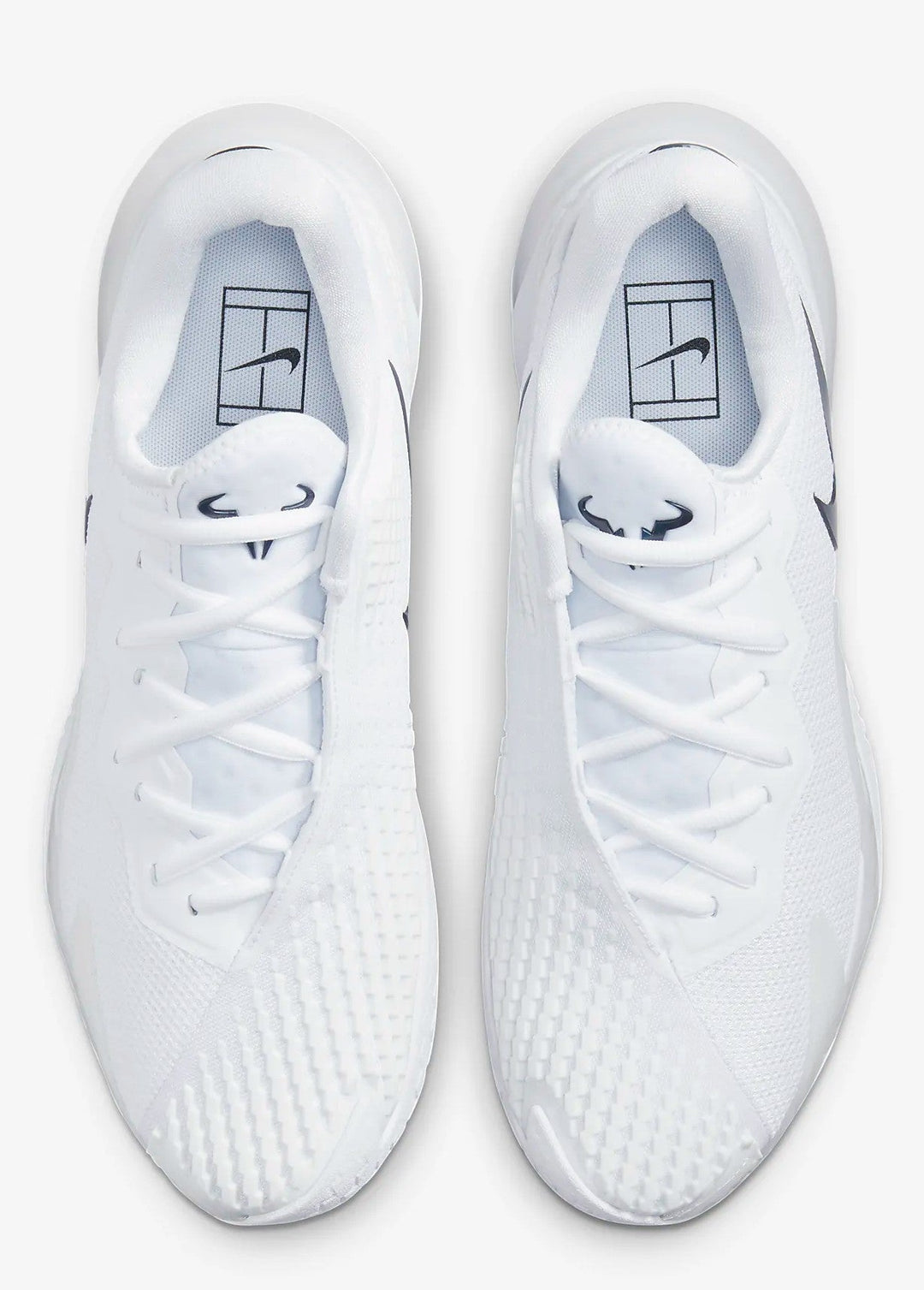 Nike Air Zoom Vapor Cage 4 RAFA Unisex Tennis Shoes DD1579-101 White/Black Men's Tennis Shoes Nike 