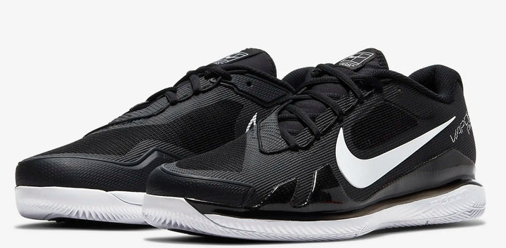 Nike Air Zoom Vapor Pro HC Black/White Tennis Men's Shoes CZ0220-024 Men's Tennis Shoes Nike 