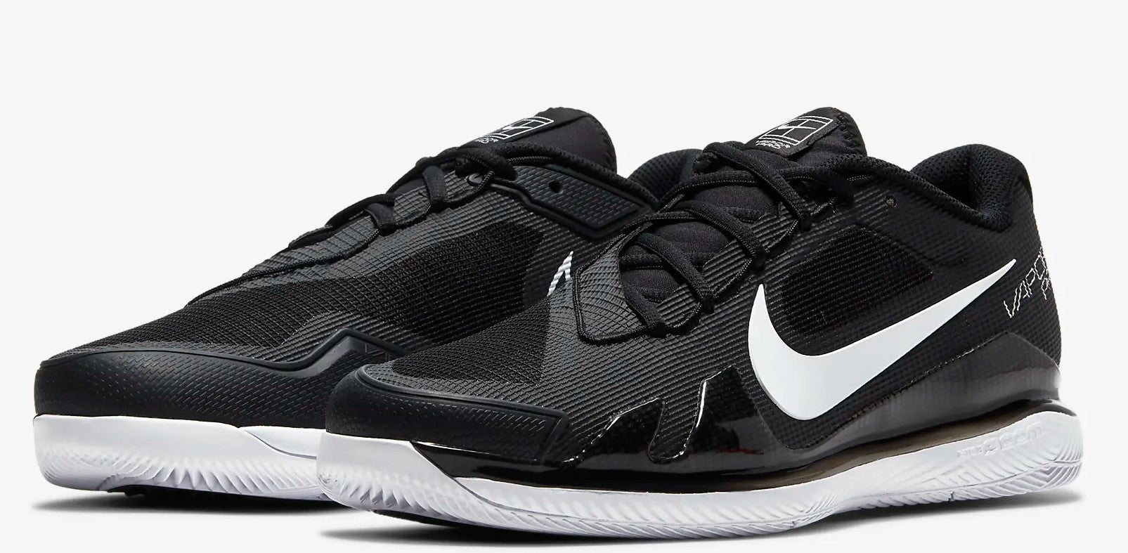 Nike air zoom on sale vapor x hc black