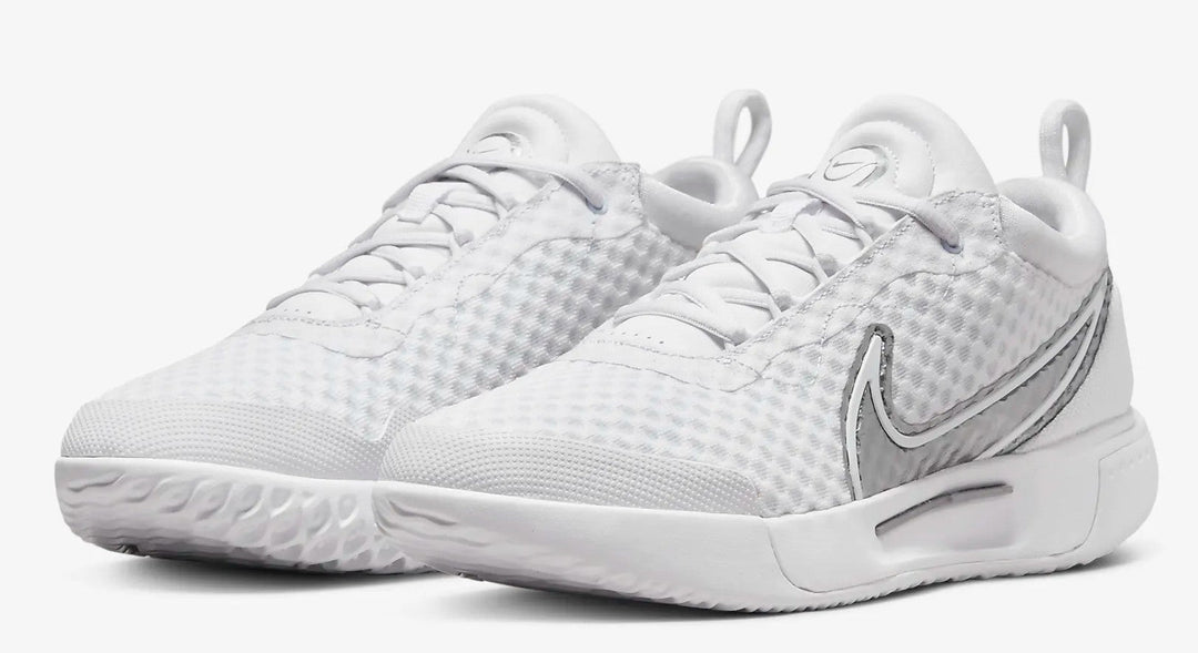 Nike Court Zoom Pro HC White/Silver Tennis Women's Shoes DH0990-101 Women's Tennis Shoes Nike 