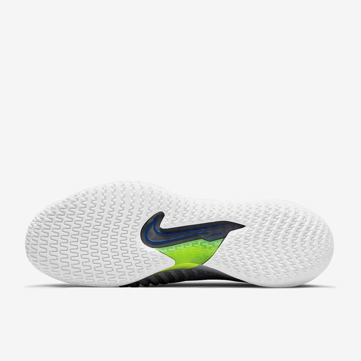 Nike React Vapor NXT HC Tennis Unisex Shoes CV0724-008 Smoke Grey/Hyper Royal/Aluminum Grey Fog/White Colt Men's Tennis Shoes Nike 