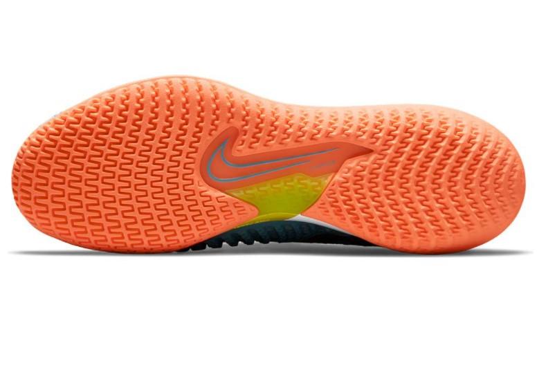 Nike React Vapor NXT HC Tennis Unisex Shoes CV0742-400 Copa/Gold/BRT Mango-White-Volt Women's Tennis Shoes Nike 