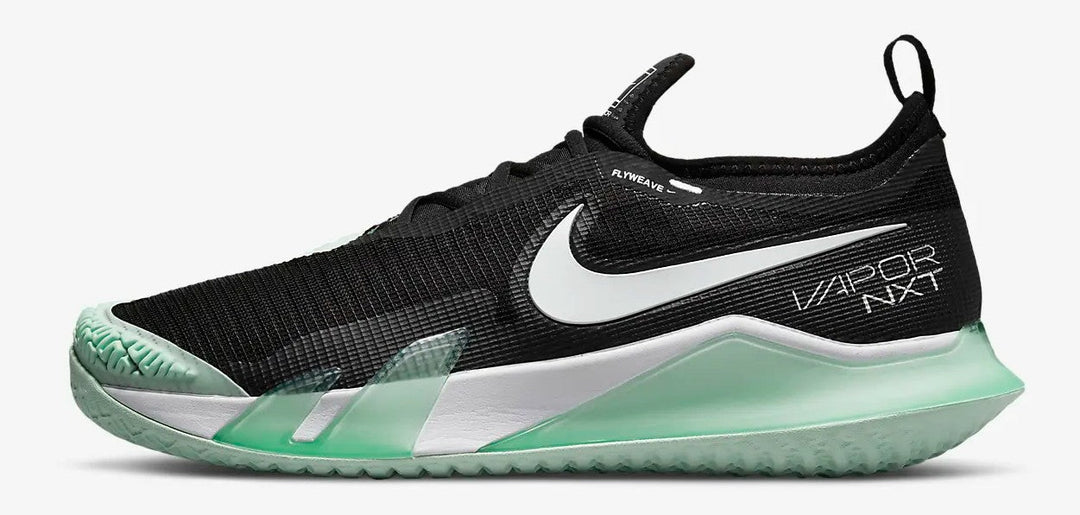 Nike React Vapor NXT Tennis Unisex Shoes CV0724-009 Black/White-Mint Foam Men's Tennis Shoes Nike 