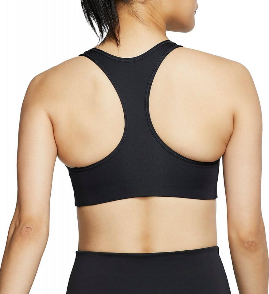Nike Women's Dri-FIT Swoosh Medium Support One Piece Pad Sports Bra BV3636-010 Tops Nike 