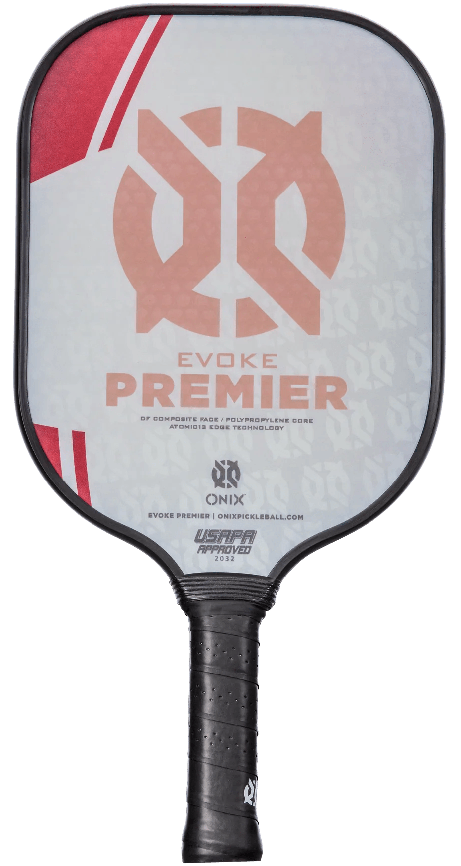 Onix Evoke Premier Pickleball Paddle Pickleball Paddles Onix Red Light (7.5-7.8oz) 