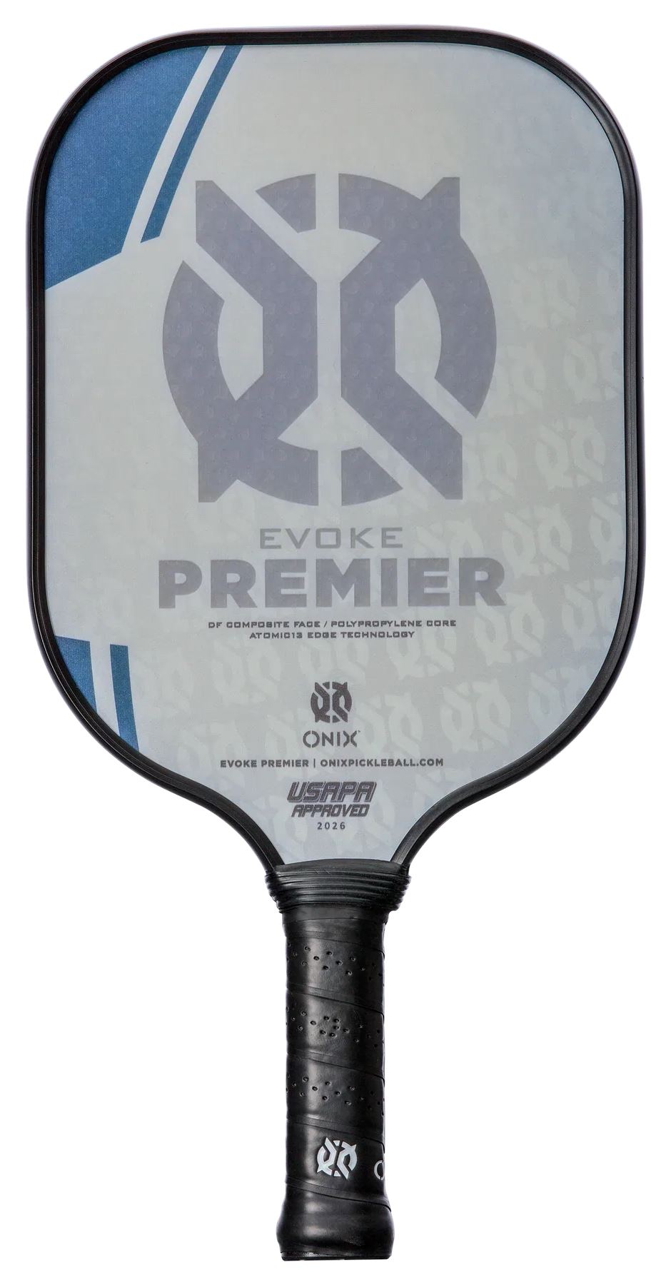 Onix Evoke Premium Pickleball Paddle Pickleball Paddles Onix Blue Medium (7.8-8.2oz) 