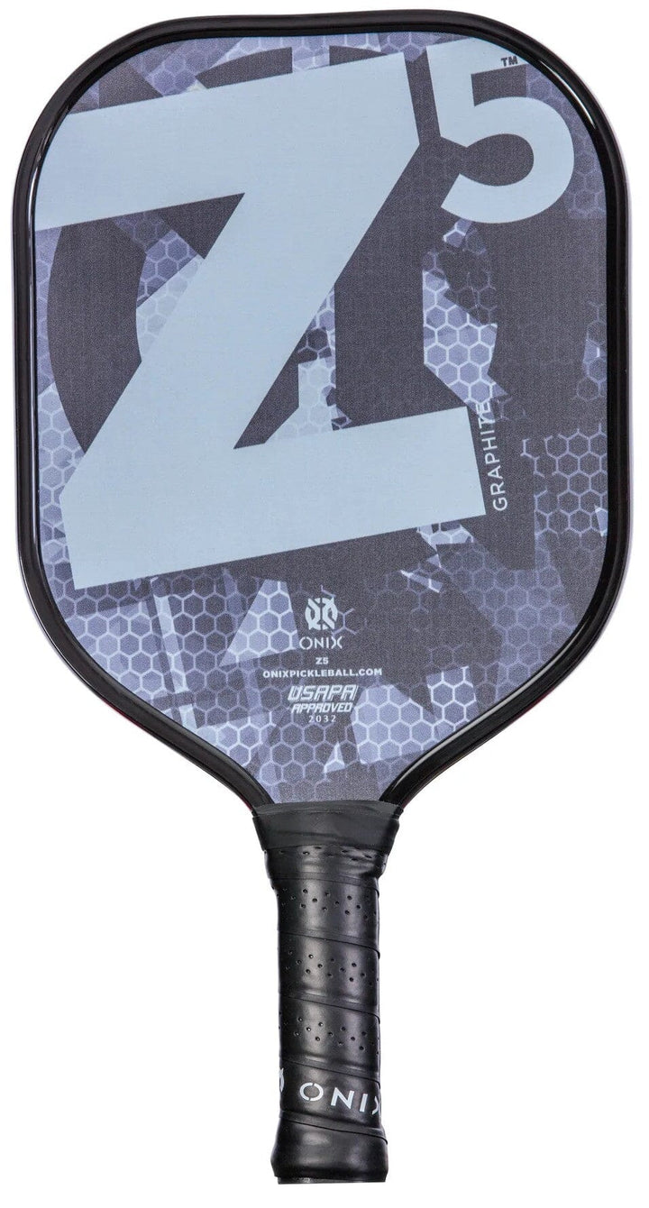 Onix Graphite Z5 Pickleball Paddle Pickleball Paddles Onix Black Medium (7.8-8.2oz) 