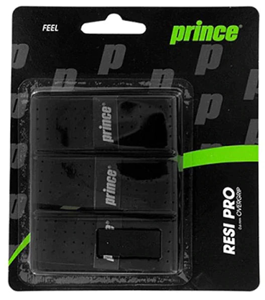 Prince RESI PRO Overgrip 3 pack Grips Prince Black 