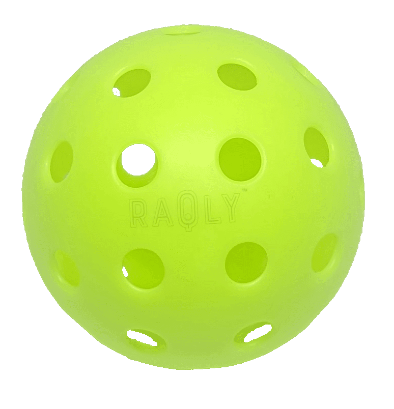 RAQLY Pickleball Q40 Outdoor Ball Pickleball Balls RAQLY Green One ball 