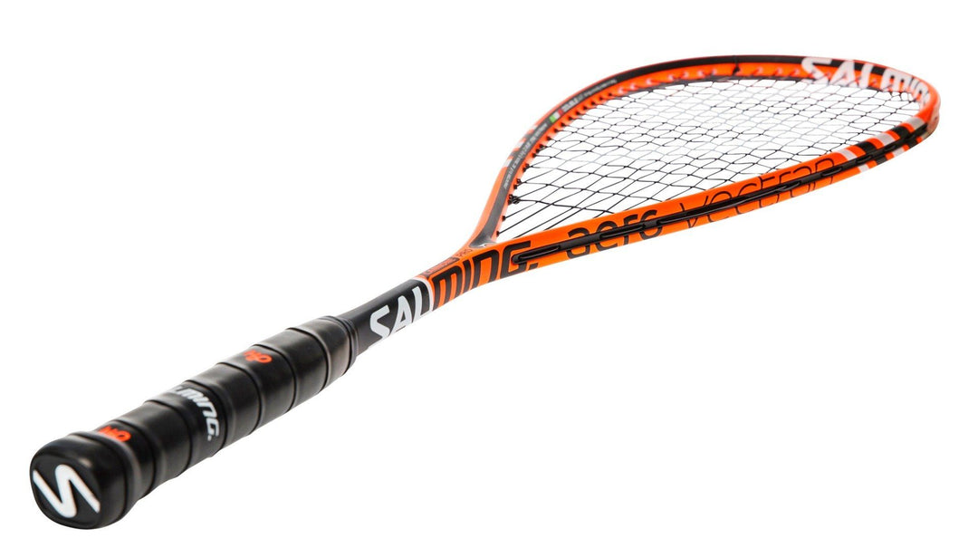 Salming Cannone Pro Aero Vectran Squash Racquet - Orange/Black Squash Racquets Salming 