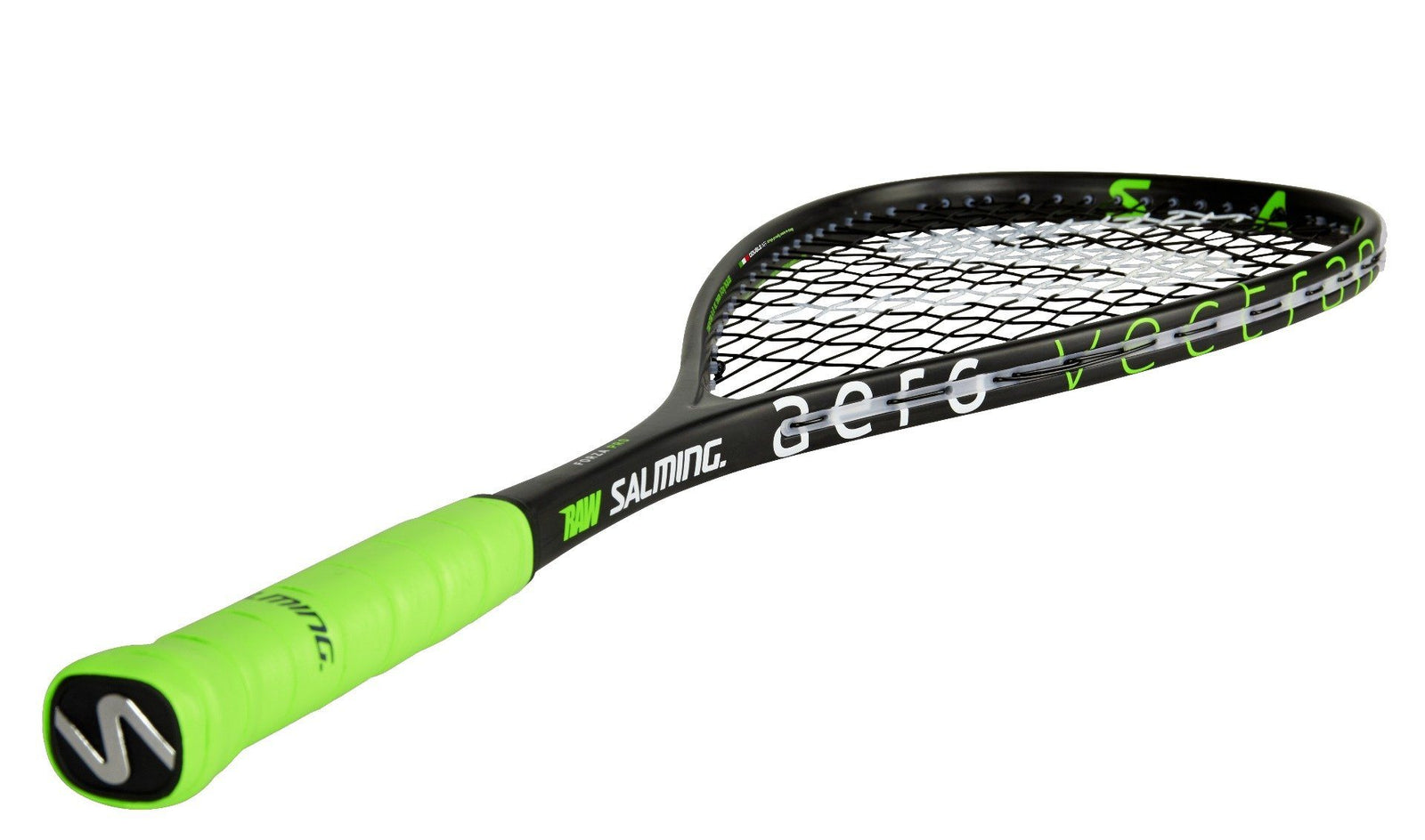 Salming Forza Pro Black/Fluo Green Squash Racquet Squash Racquets Salming 
