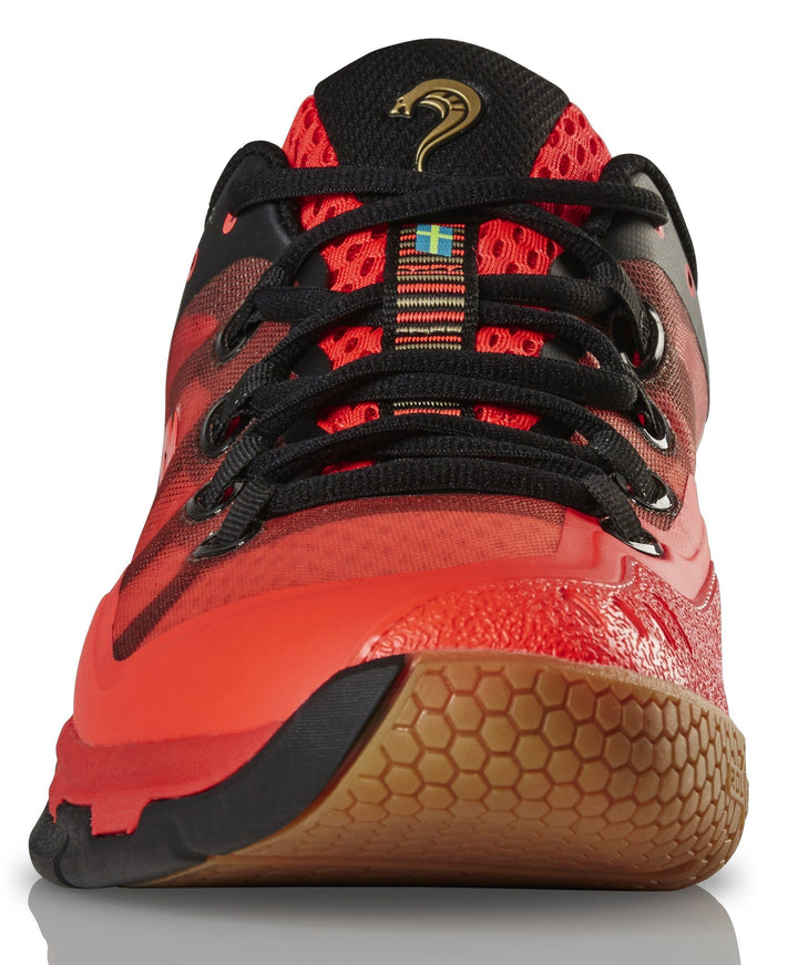 Salming Kobra 2 Men's Court Shoe Lava Red/Black Men's Court Shoes Salming 