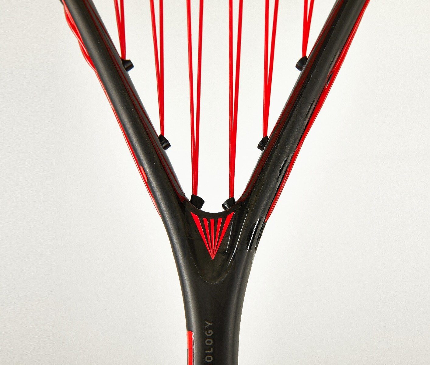 Salming PowerRay Black/Bright Orange Squash Racquet Squash Racquets Salming 