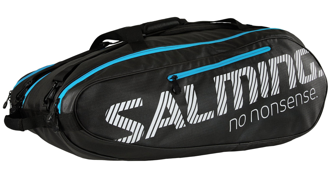 Salming Pro Tour 12R Black/Blue Racquet Bag Bags Salming 