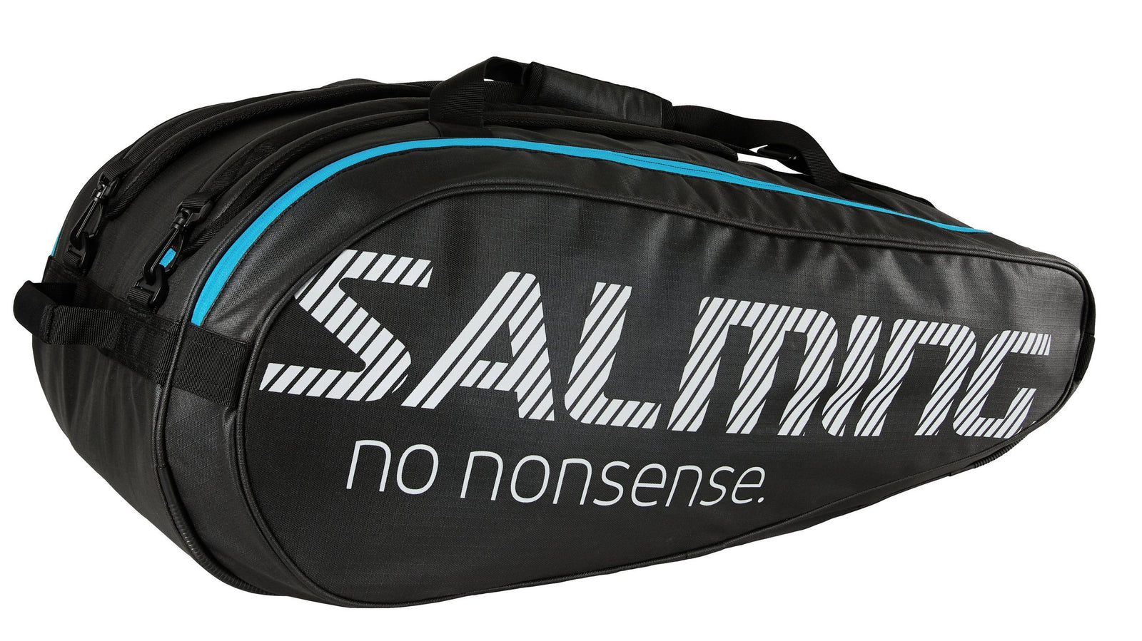Salming Pro Tour 12R Black/Blue Racquet Bag Bags Salming 