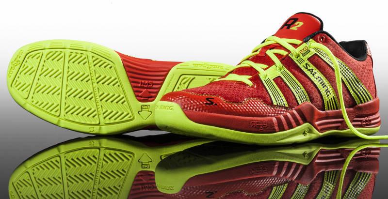 Salming Race R2 2.0 Light Red Men's Court Shoe 1234092-1808 Men's Court Shoes Salming 