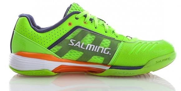 Salming Viper 2.0 Gecko Green Junior's Court Shoes Kids court shoes Salming 