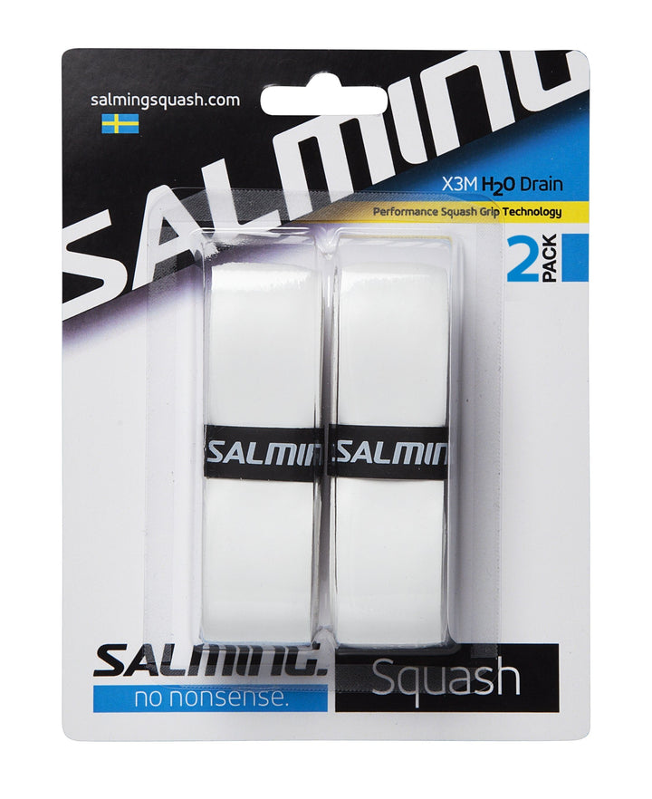 Salming X3M H2O Drain 2 Pack Replacement Grip Grips Salming 