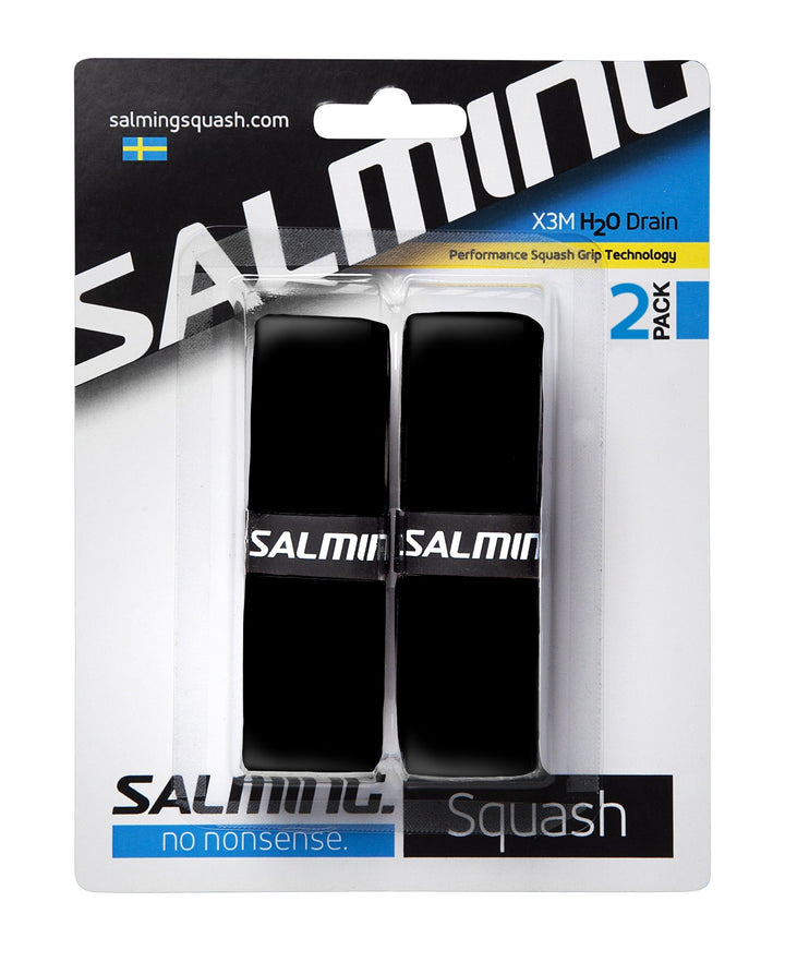 Salming X3M H2O Drain 2 Pack Replacement Grip Grips Salming 