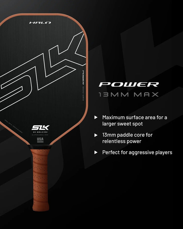 Selkirk SLK Halo Pickleball Paddle Power Max Pickleball Paddles Selkirk 