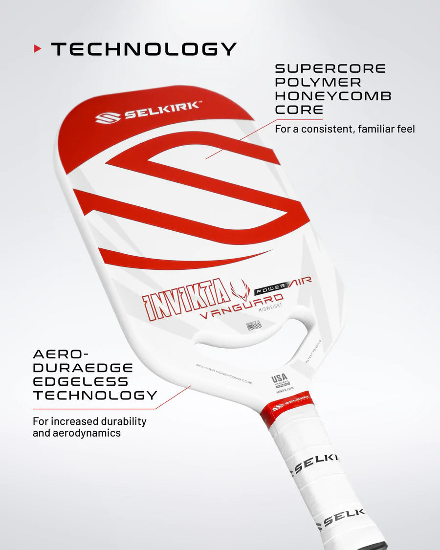 Selkirk Vanguard Power Air Invikta Pickleball Paddle Pickleball Paddles Selkirk 