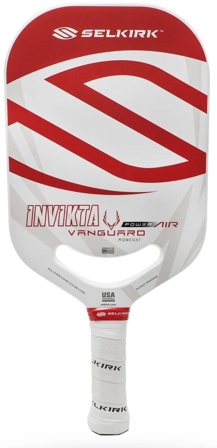 Selkirk Vanguard Power Air Invikta Pickleball Paddle Pickleball Paddles Selkirk Medium (7.8-8.2oz) Red 