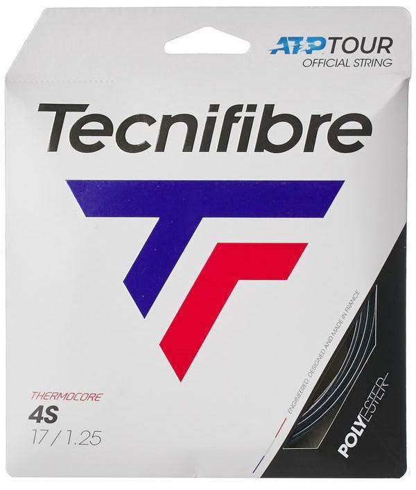 Tecnifibre Black Code 4S 17g Tennis 12M String Set Tennis Strings Tecnifibre 