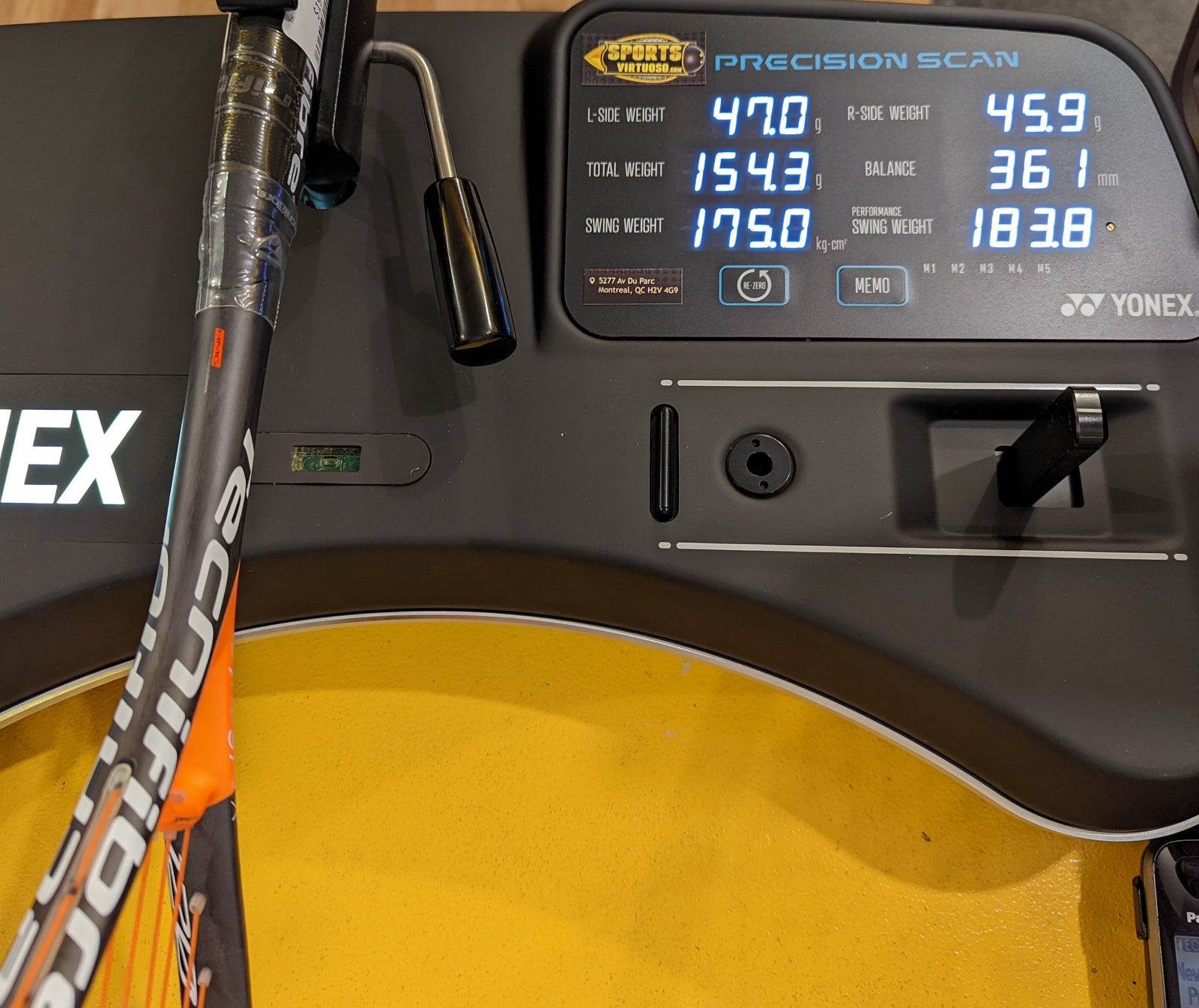 Tecnifibre Dynergy APX 120 squash racquet Squash Racquets Tecnifibre 