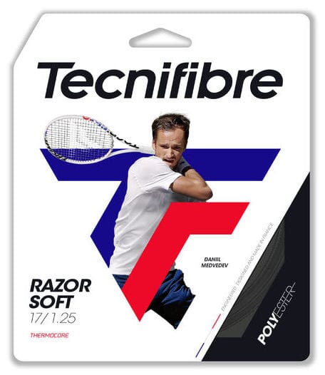 Tecnifibre Razor Soft 125 17g Tennis 12M String Set Tennis Strings Tecnifibre 