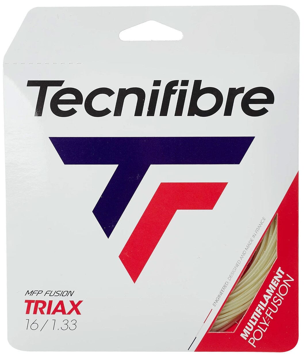 Tecnifibre TRIAX MFP Fusion 16g Tennis 12M String Set Tennis Strings Tecnifibre 