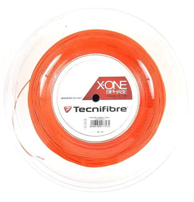 Tecnifibre X-one Biphase 18g 1.18mm Squash String 200m 660 Foot Reel Squash Strings Tecnifibre 