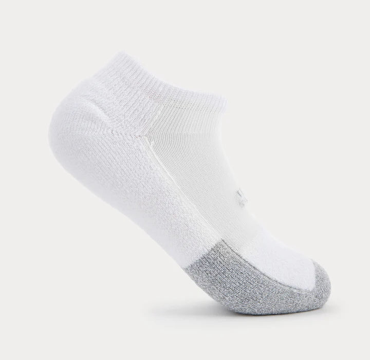 Thorlo Light Cushion Low-Cut Tennis Socks | T1CCU Socks Darn Tough Small (7.0 - 9.0) White 