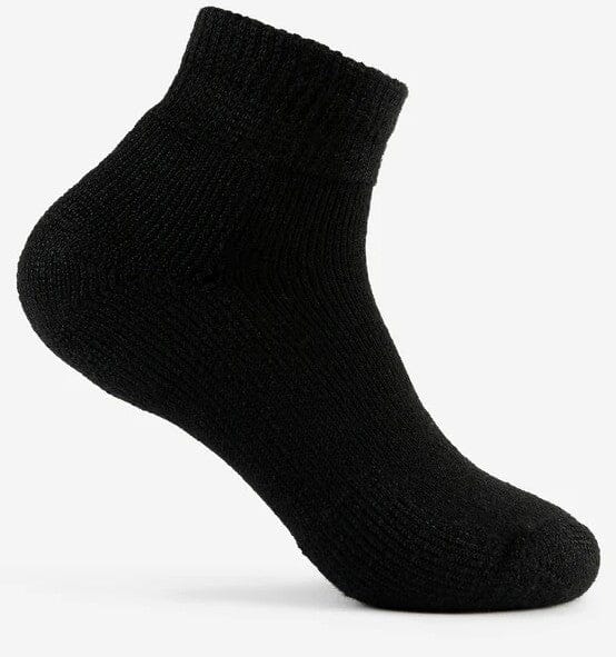 Thorlo Maximum Cushion Ankle Tennis Socks | TMX Socks Darn Tough Large (10.5 - 11.5) White 