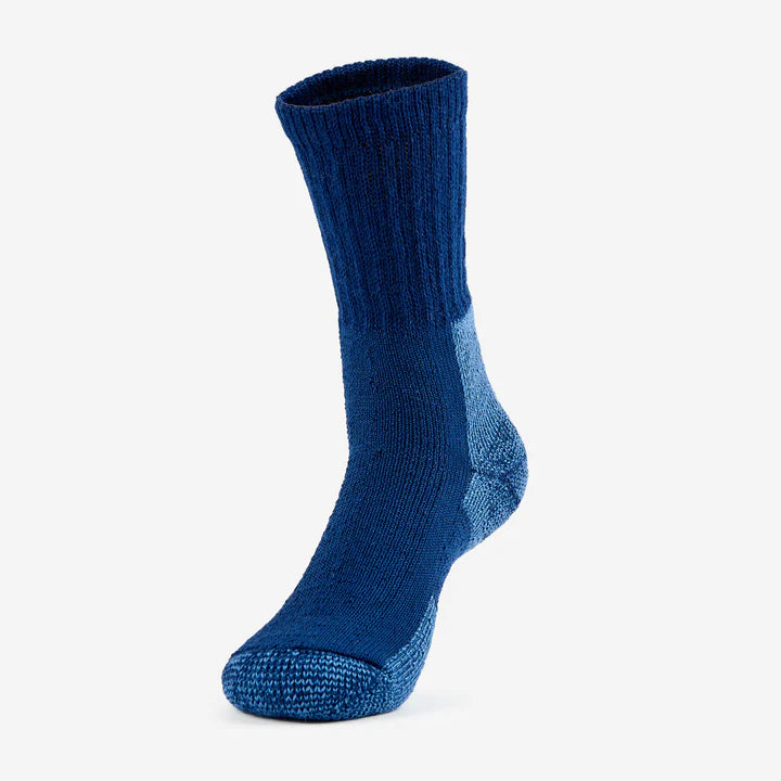 Thorlo Men's Maximum Cushion Crew Hiking Socks | KX Socks Thorlo Medium (9.5 - 11.5) Blue 