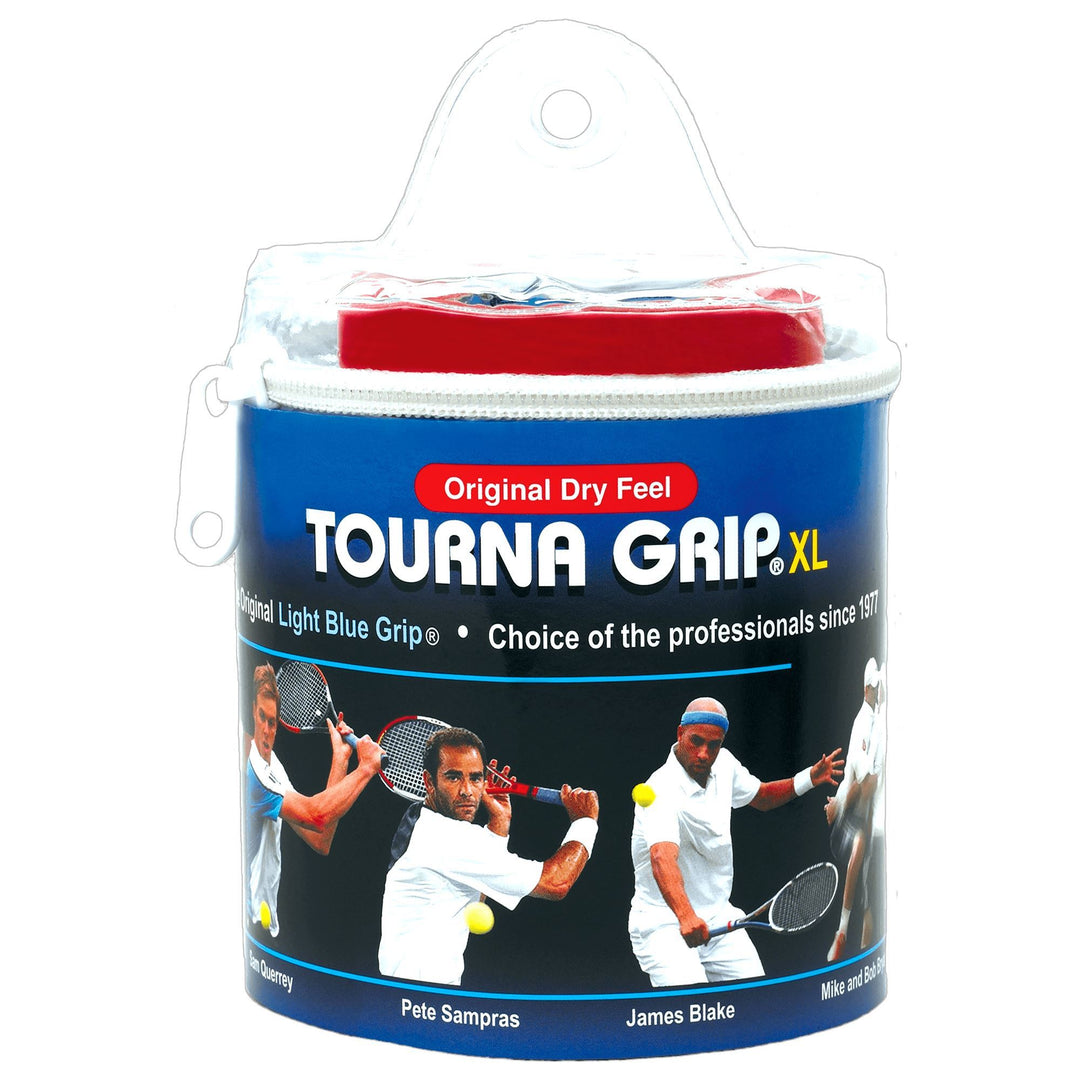 Tourna Grip XL Dry Feel 30-pack Overgrips Tour-30XL Grips Tourna 