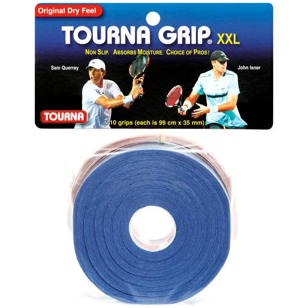 Tourna Grip XXL Dry Feel 10-pack Overgrips TG-10-XXL Grips Tourna 