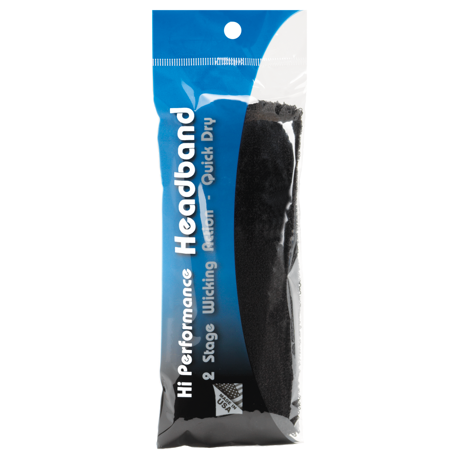 Tourna Hi Performance Headband Wristbands, Headbands Tourna Black 