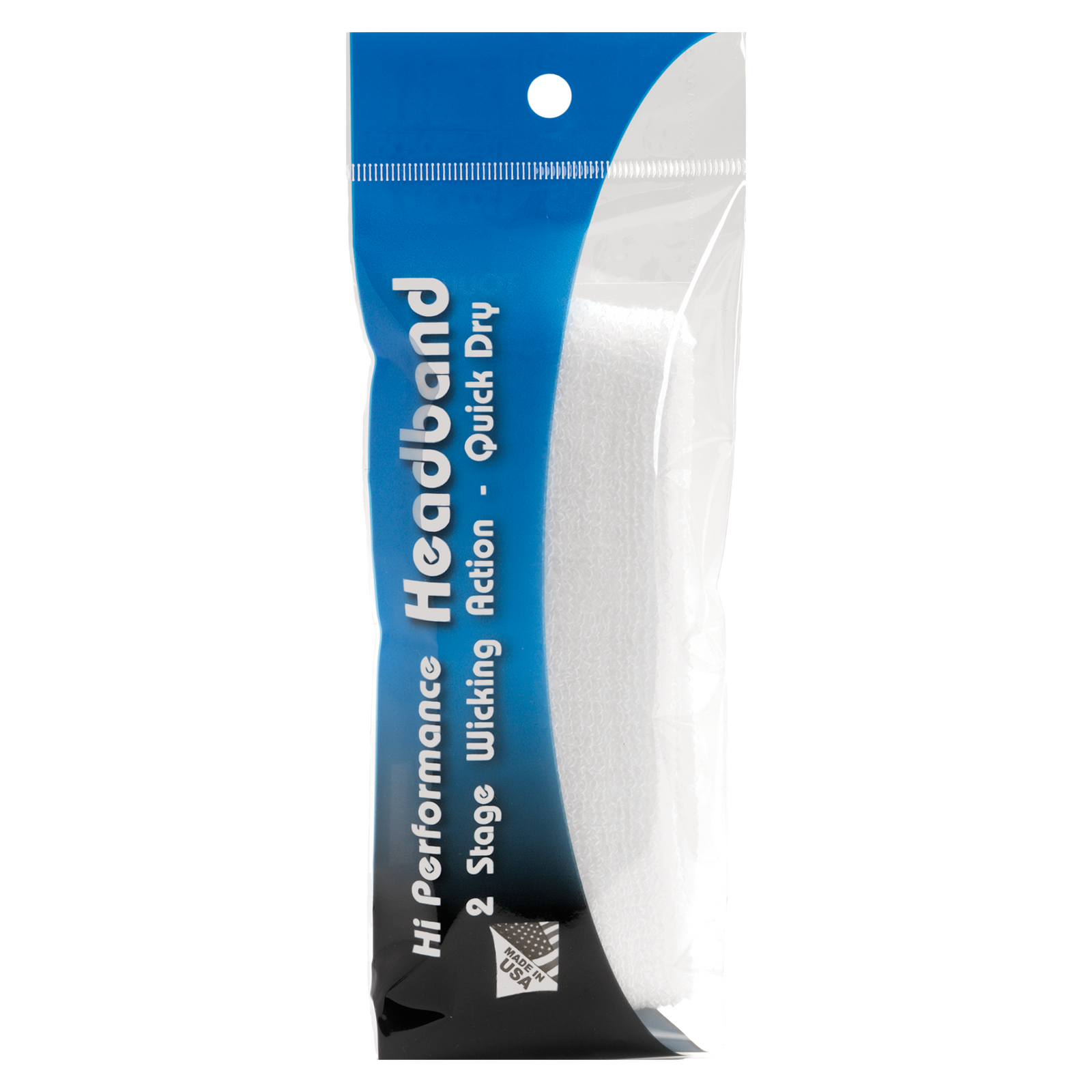 Tourna Hi Performance Headband Wristbands, Headbands Tourna White 