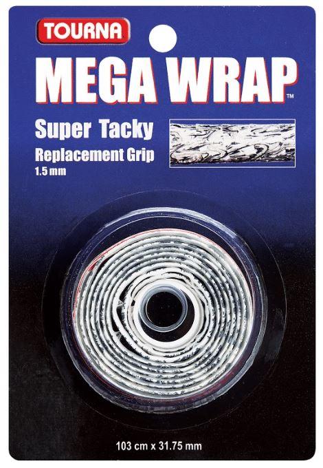 Tourna Mega Wrap Super Tacky Replacement Grip Grips Tourna Camo Grey 