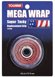 Tourna Mega Wrap Super Tacky Replacement Grip Grips Tourna USA Flag 