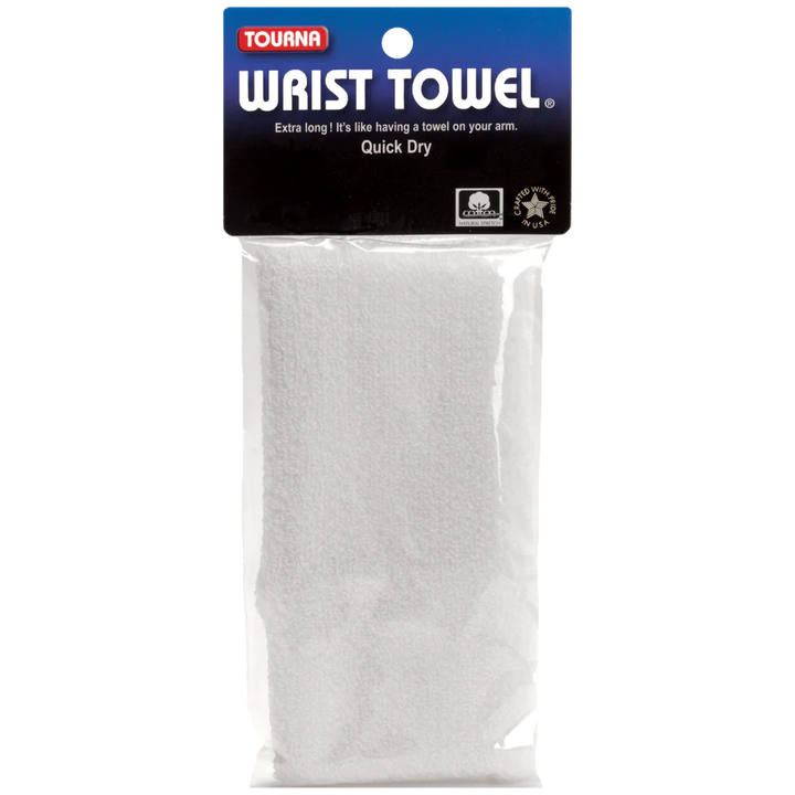 Tourna Wrist Towel Wristbands, Headbands Tourna White 