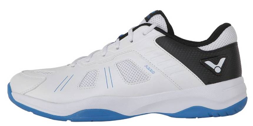 Victor A220 Unisex Court Shoes Standard U-Shape White/Blue Men's Court Shoes Victor 