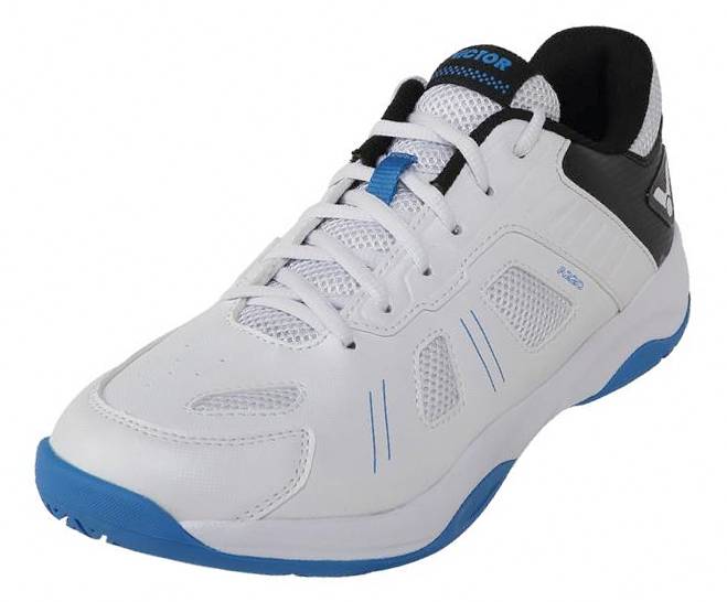 Victor A220 Unisex Court Shoes Standard U-Shape White/Blue Men's Court Shoes Victor 